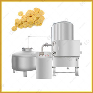 Banana Chips Vacuum Frying Machine Factory Customization