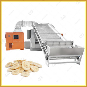 Plantain Chips Drying Dehydrator Machine Mesh Belt Type